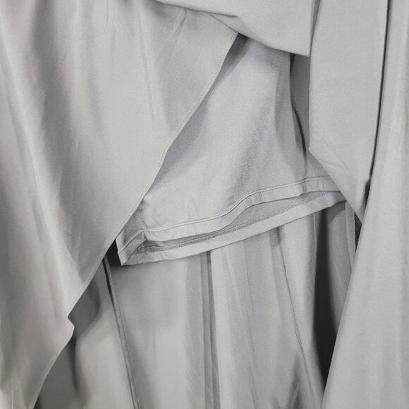 Halara Breezeful High Low 2-in-1 Flowy Maxi Skirt Skorts Plus Size 3X Black - Picture 4 of 7